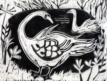 Swanning